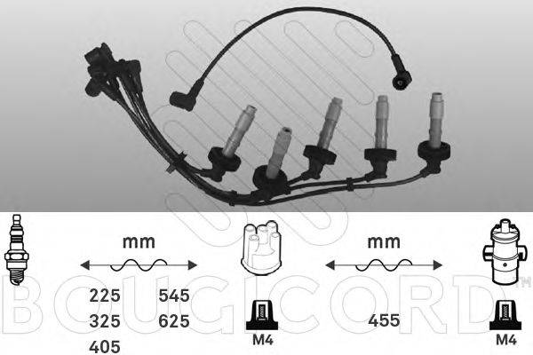 BOUGICORD 6468 Комплект дротів запалювання