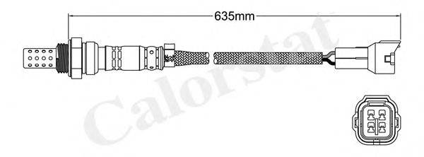 CALORSTAT BY VERNET LS140445 Лямбда-зонд