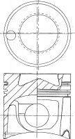 NURAL 8717600010 Поршень