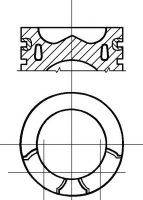 NURAL 8743880000 Поршень