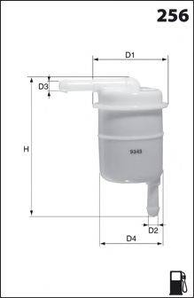 MECAFILTER ELE6016 Паливний фільтр