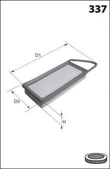 MECAFILTER ELP9207 Повітряний фільтр