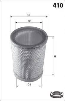 MECAFILTER 103 Повітряний фільтр