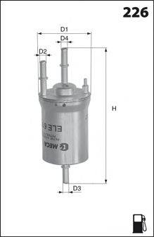 MECAFILTER ELE6113 Паливний фільтр