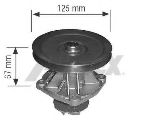 AIRTEX 1504 Водяний насос
