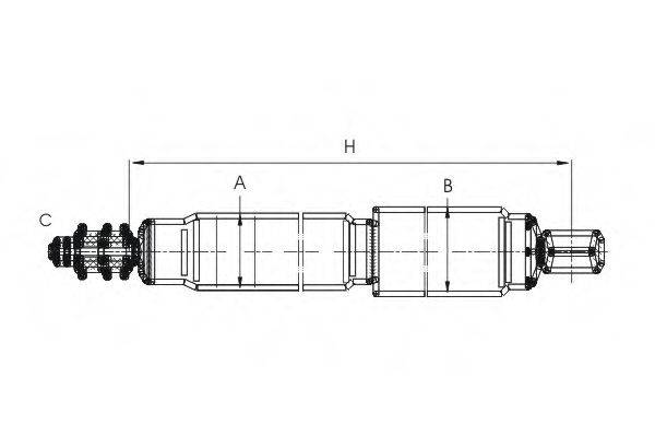 SCT GERMANY Z2098 Амортизатор