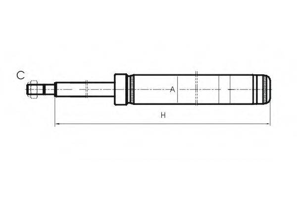 SCT GERMANY Z8534 Амортизатор