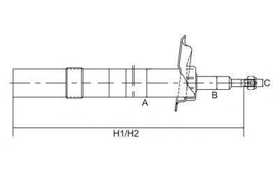 SCT GERMANY Z3048G Амортизатор