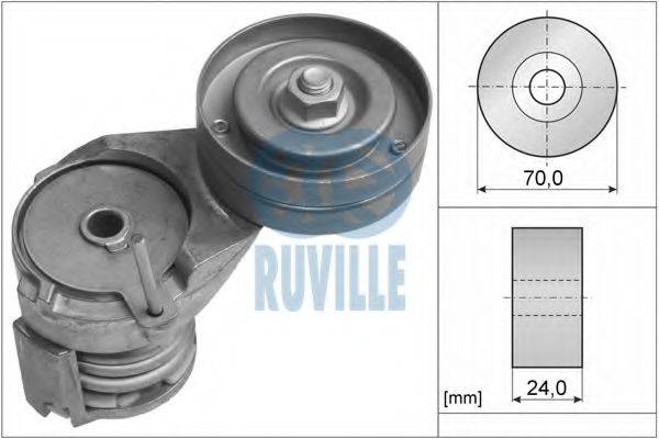 RUVILLE 55738 Натяжна планка, полікліновий ремінь