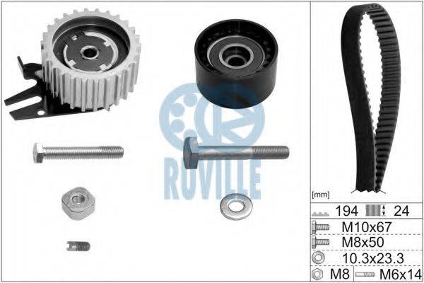 RUVILLE 5603670 Комплект ременя ГРМ