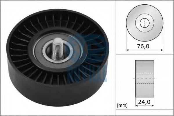 RUVILLE 56551 Паразитний / провідний ролик, полікліновий ремінь