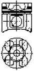 IPSA PI001800 Поршень