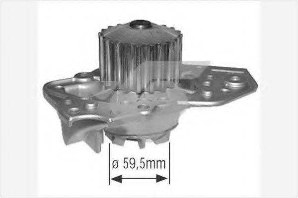 HUTCHINSON WP0001V Водяний насос