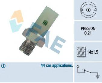 FAE 12350 Датчик тиску масла