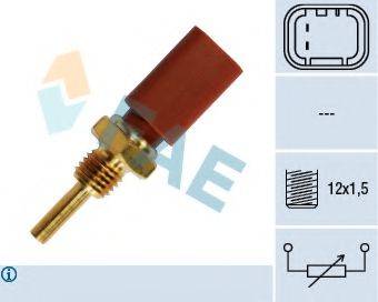 FAE 33710 Датчик, температура охолоджувальної рідини