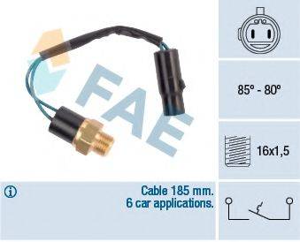 FAE 36610 Термивимикач, вентилятор радіатора