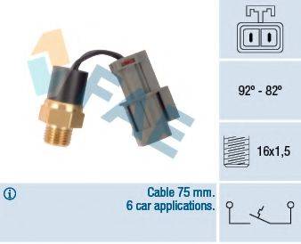 FAE 37560 Термивимикач, вентилятор радіатора