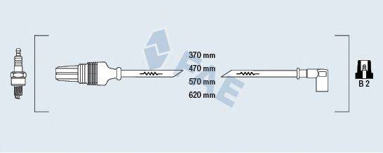 FAE 85150 Комплект дротів запалювання