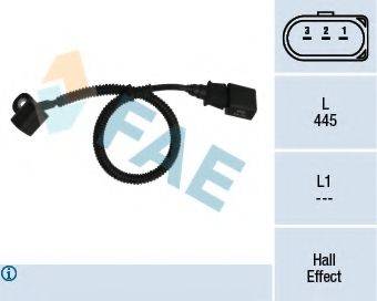 FAE 79164 Датчик частоти обертання, керування двигуном; Датчик, положення розподільного валу
