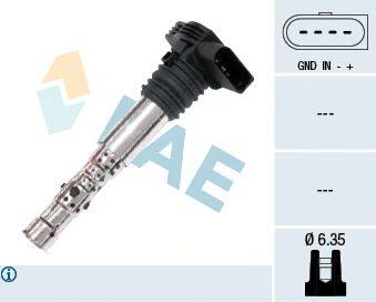 FAE 80202 Котушка запалювання