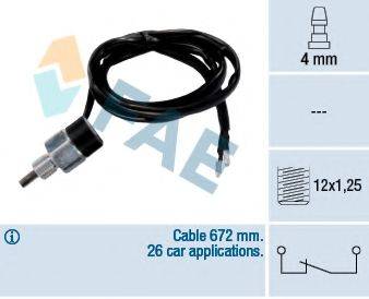 FAE 41235 Вимикач, фара заднього ходу