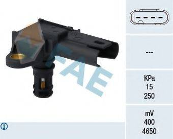 FAE 15130 Датчик, тиск у впускному газопроводі