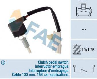 FAE 24547 Вимикач, привід зчеплення (Tempomat)