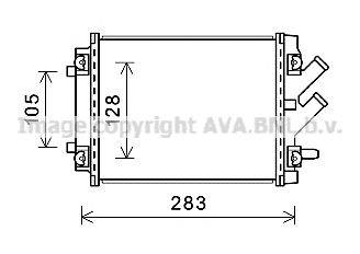 AVA QUALITY COOLING AI2384 Радіатор, охолодження двигуна