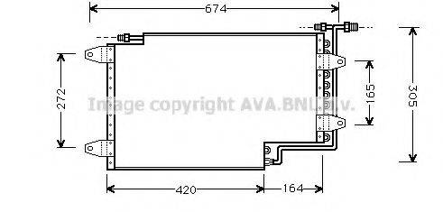 AVA QUALITY COOLING AI5114 Конденсатор, кондиціонер