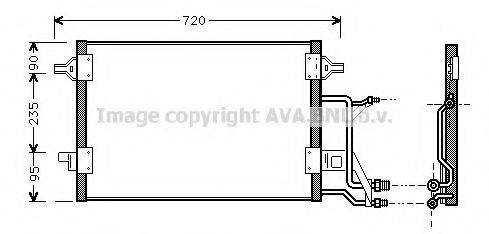 AVA QUALITY COOLING AI5176 Конденсатор, кондиціонер