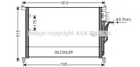 AVA QUALITY COOLING AI5301 Конденсатор, кондиціонер