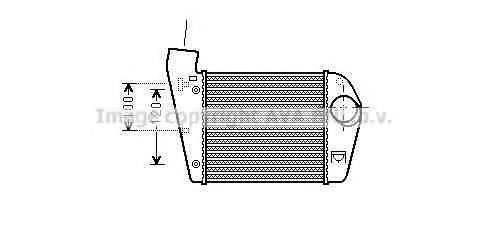 AVA QUALITY COOLING AIA4308 Інтеркулер