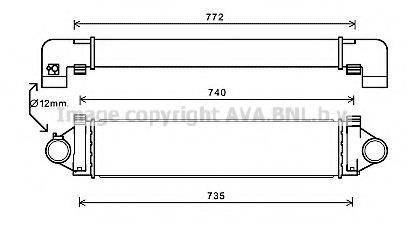 AVA QUALITY COOLING AU4218 Інтеркулер