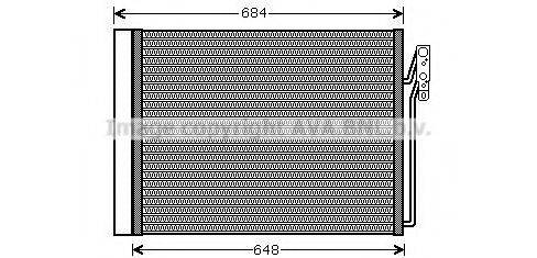 AVA QUALITY COOLING AUA5211D Конденсатор, кондиціонер