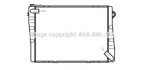 AVA QUALITY COOLING BW2007 Радіатор, охолодження двигуна