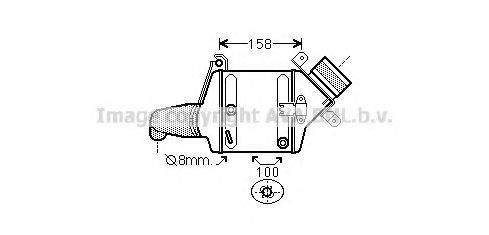 AVA QUALITY COOLING BW4381 Інтеркулер