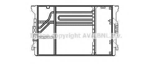 AVA QUALITY COOLING BW5149 Конденсатор, кондиціонер