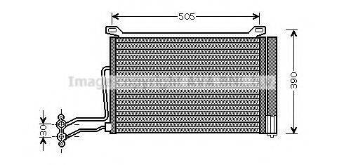 AVA QUALITY COOLING BW5264D Конденсатор, кондиціонер