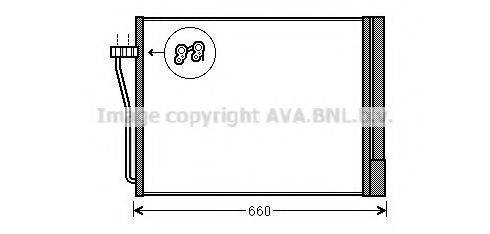 AVA QUALITY COOLING BW5371D Конденсатор, кондиціонер