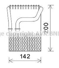 AVA QUALITY COOLING BWV433 Випарник, кондиціонер