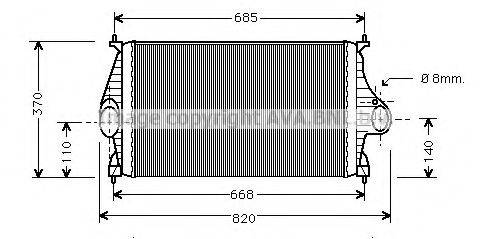 AVA QUALITY COOLING CN4050 Інтеркулер