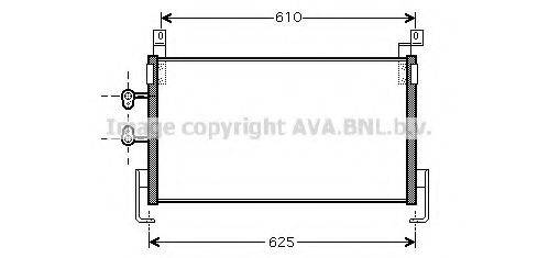 AVA QUALITY COOLING CR5095 Конденсатор, кондиціонер