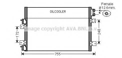 AVA QUALITY COOLING CR5113 Конденсатор, кондиціонер