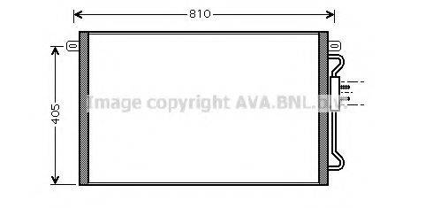 AVA QUALITY COOLING CRA5075 Конденсатор, кондиціонер