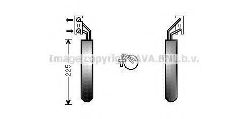 AVA QUALITY COOLING CRD111 Осушувач, кондиціонер