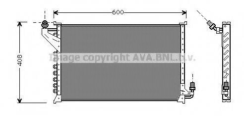 AVA QUALITY COOLING CT5021 Конденсатор, кондиціонер