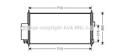 AVA QUALITY COOLING DN5205D Конденсатор, кондиціонер