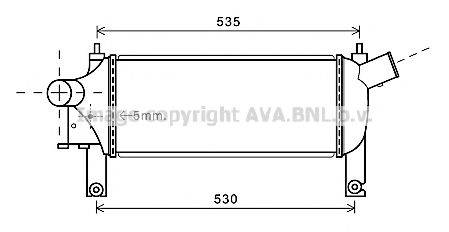 AVA QUALITY COOLING DNA4339 Інтеркулер