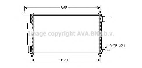 AVA QUALITY COOLING DNA5332D Конденсатор, кондиціонер