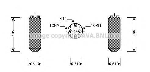 AVA QUALITY COOLING DND187 Осушувач, кондиціонер